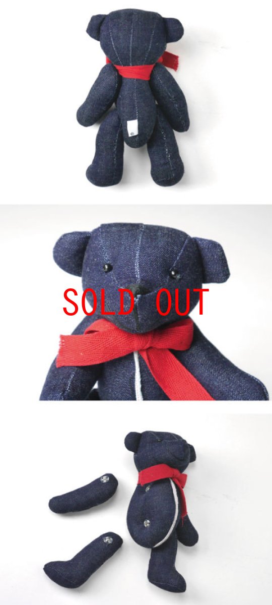 画像3: Selvedge Supply Indigo Teddy Bear テディベア (3)