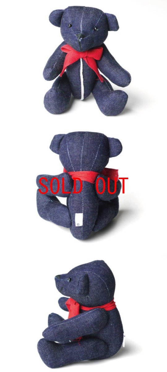 画像2: Selvedge Supply Indigo Teddy Bear テディベア (2)