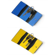 画像4: Genuine Leather Bicolor Key Case レザー キーケース (4)