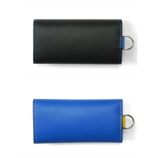 画像2: Genuine Leather Bicolor Key Case レザー キーケース (2)