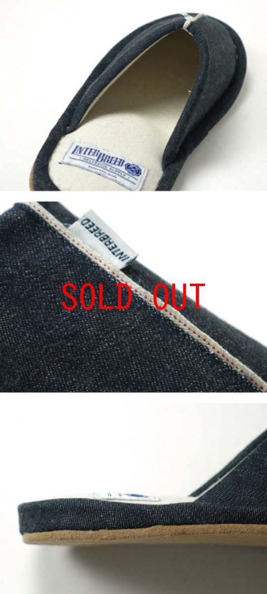 画像3: Selvedge Supply Indigo Room Shoes ルームシューズ (3)