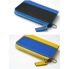 画像4: Genuine Leather Bicolor Wallet 　ウォレット 財布 (4)