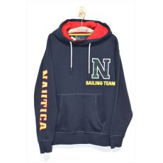 画像1: Nautica(ノーティカ) × Lil Yachty Pullover Hoodie Navy フーディー (1)