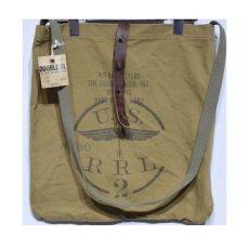画像1: RRL(ダブルアール) Limited Edition Medium Canvas Shoulder Bag Light Olive Deadstock デッドストック ショルダーバッグ (1)