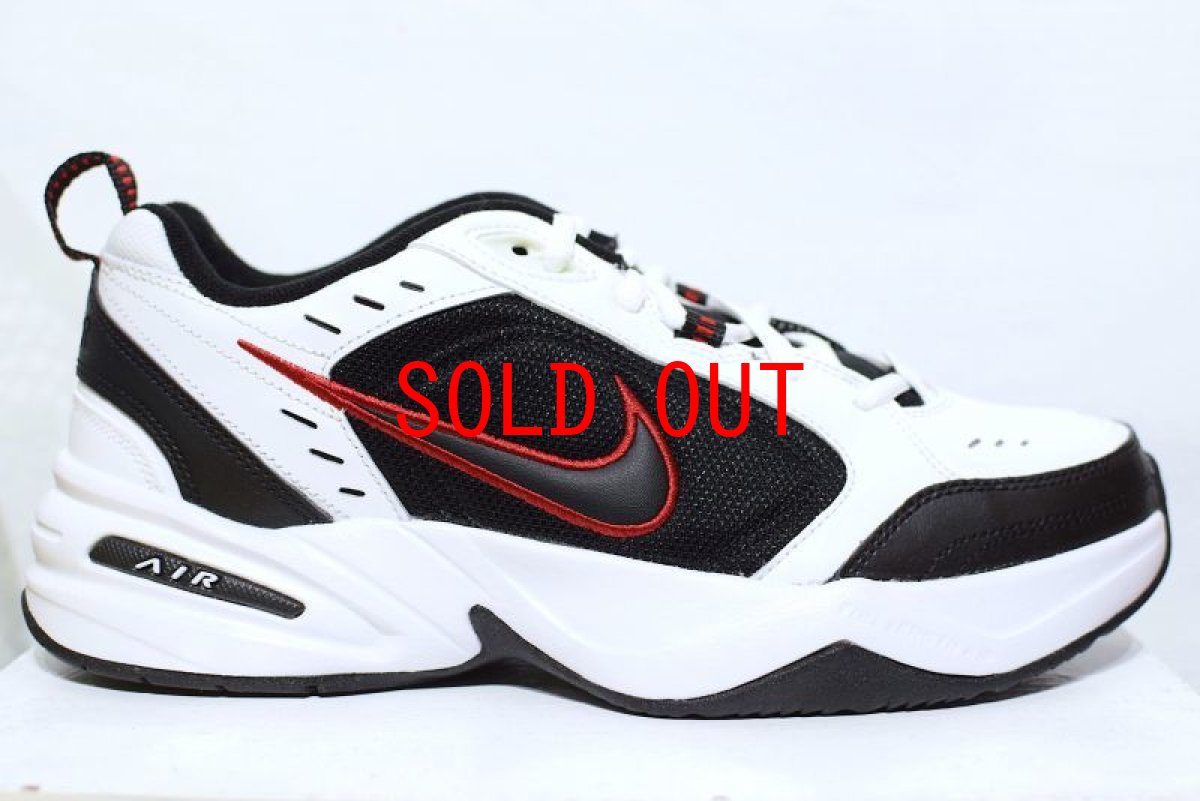 画像1: Nike(ナイキ) Air Monarch IV Black White Red Sneaker スニーカー 靴 エアモナーク (1)