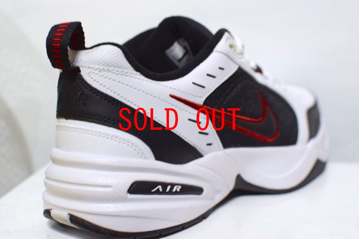 画像4: Nike(ナイキ) Air Monarch IV Black White Red Sneaker スニーカー 靴 エアモナーク (4)