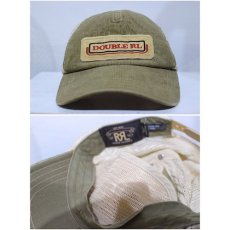 画像1: RRL(ダブルアール) Limited Edition Cord Vintage Logo Mesh Cap Olive デッドストック メッシュ キャップ (1)