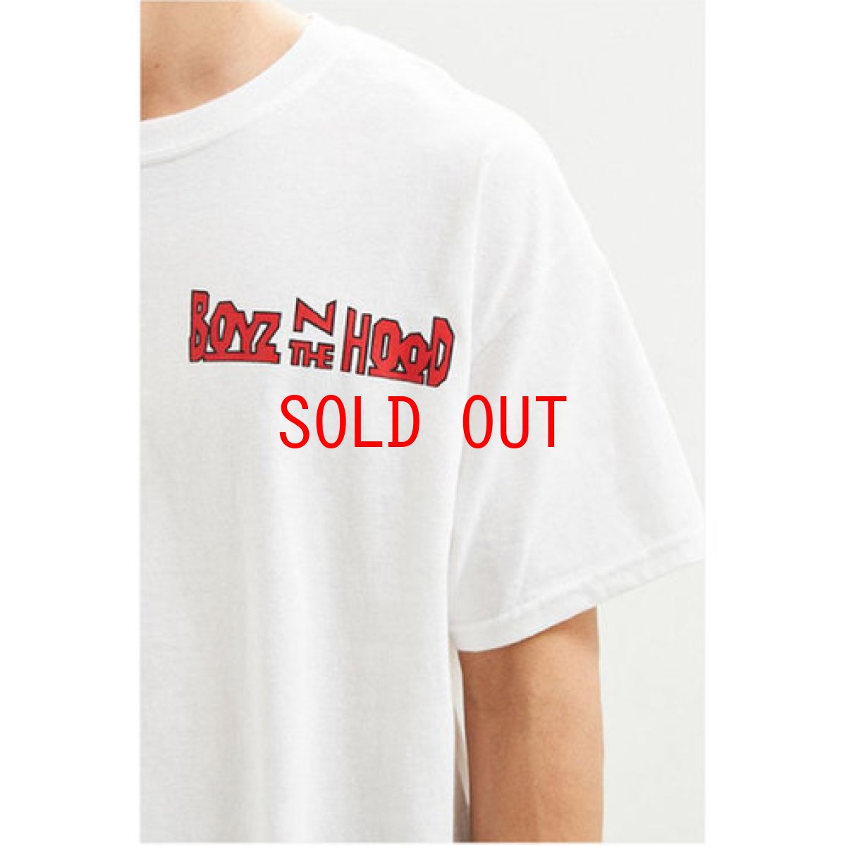 画像2: Boyz N The Hood S/S Tee White ボーイズンザフッド 半袖 Tシャツ  (2)