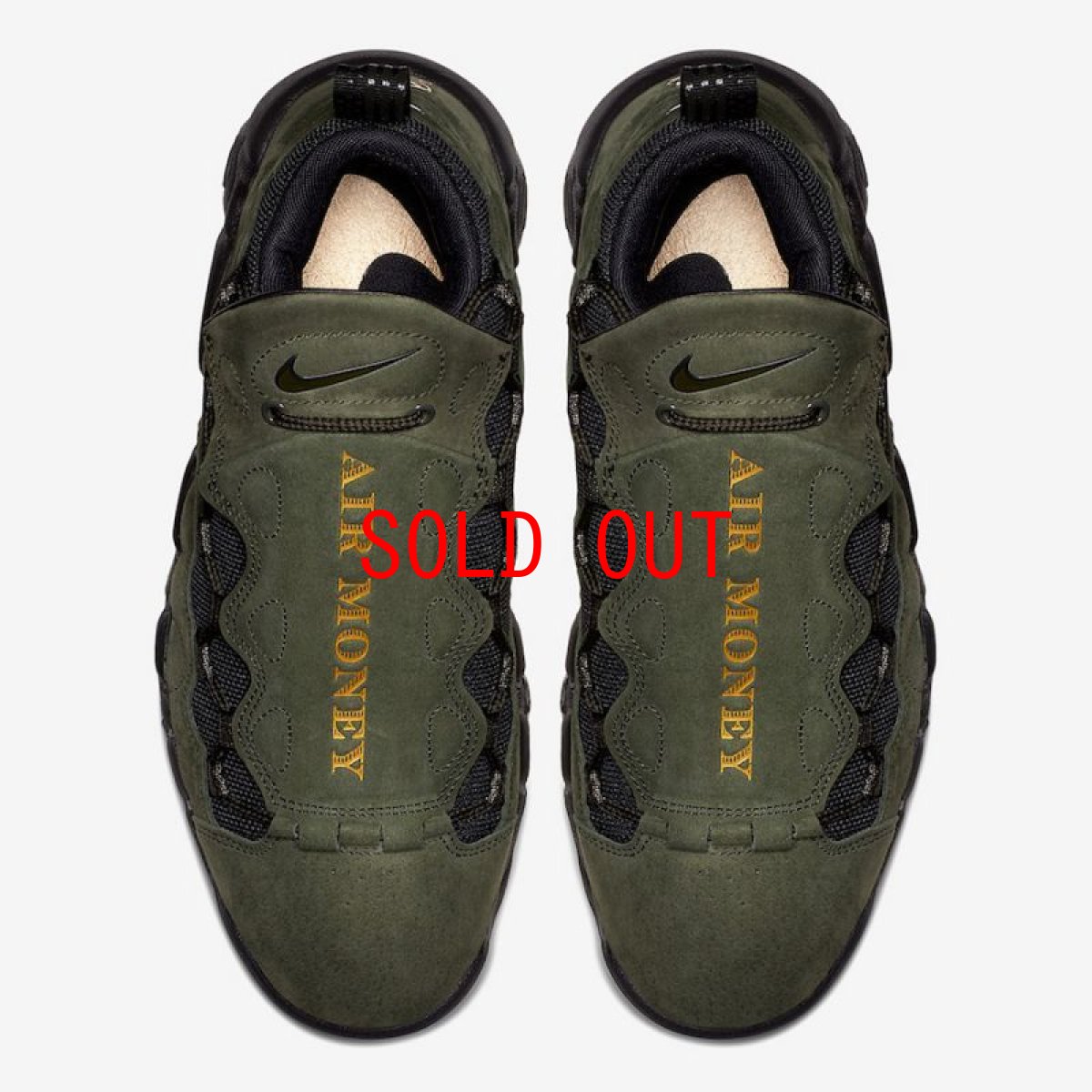 画像3: Nike(ナイキ) Air More Money US DOLLAR Olive ドル CURRENCY PACK エア モア マネー (3)