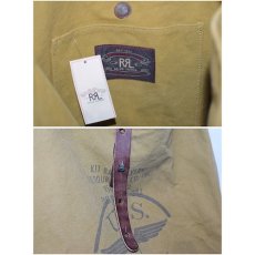 画像4: RRL(ダブルアール) Limited Edition Medium Canvas Shoulder Bag Light Olive Deadstock デッドストック ショルダーバッグ (4)