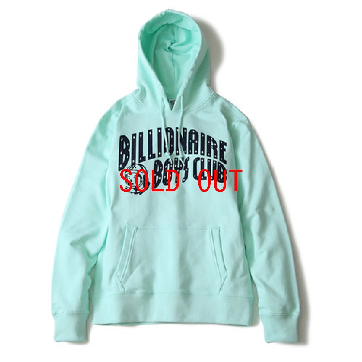 画像1: Billionaire Boys Club (ビリオネアボーイズクラブ) BB Arch Logo Pullover Hoodie Teal プルオーバー フーディー (1)