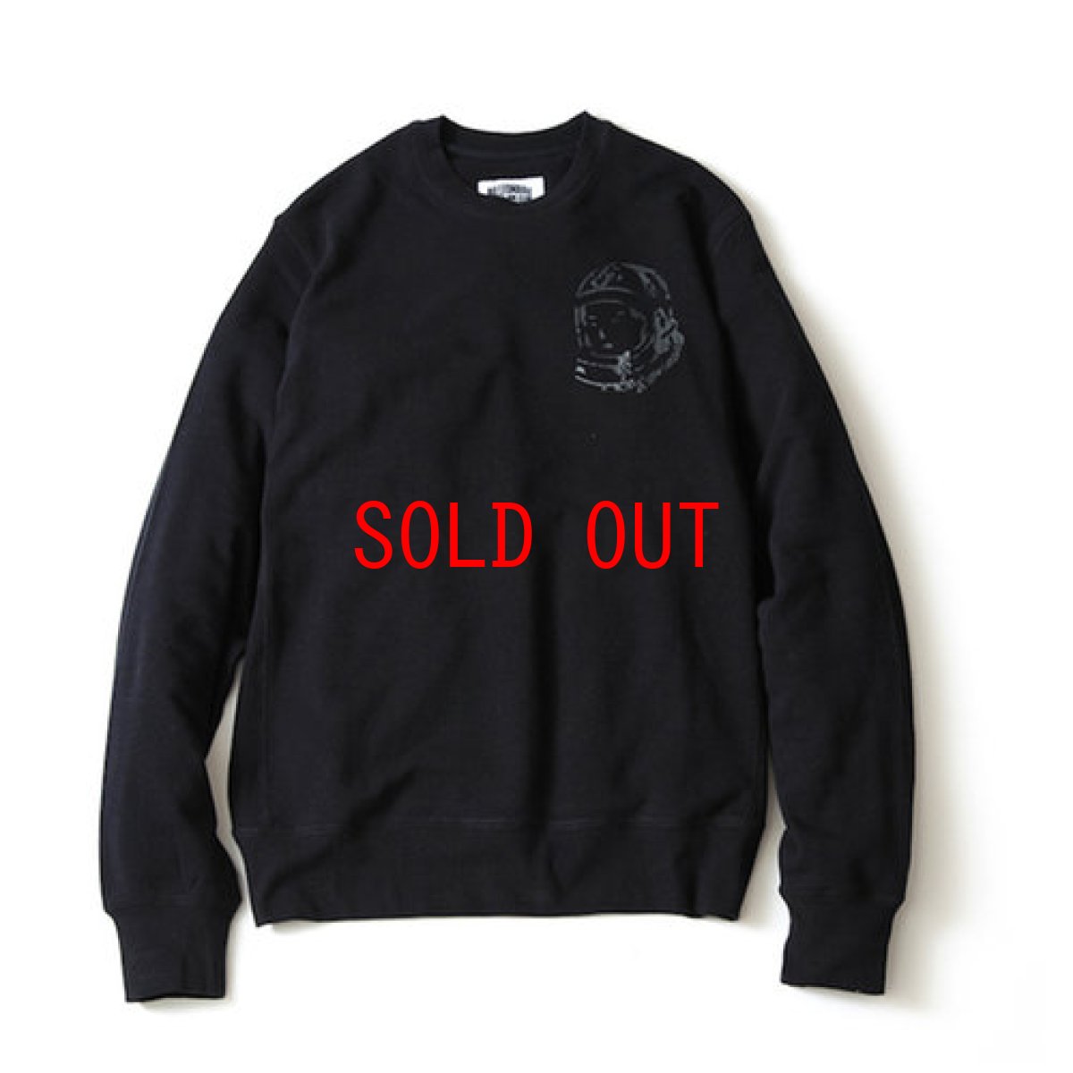 画像1: Billionaire Boys Club (ビリオネアボーイズクラブ) BB Cracked Helmet Sweatshirt クルーネック スウェット (1)