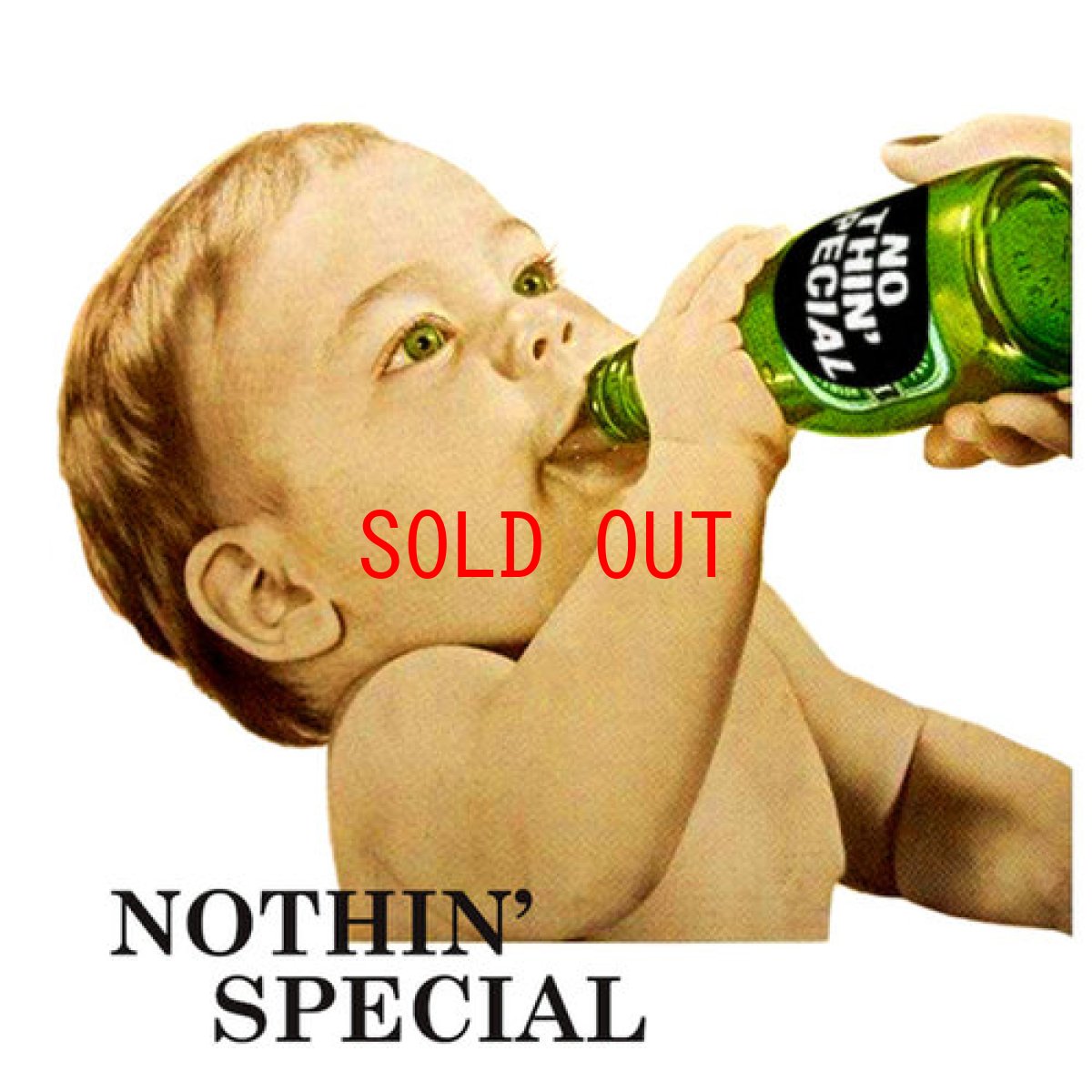 画像2: Nothin' Special(ナッシン スペシャル) S/S Drink Something Tee Black 半袖 Tシャツ (2)