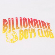 画像3: Billionaire Boys Club (ビリオネアボーイズクラブ) Gradient Helmet Print L/S Tee White 長袖 Tシャツ (3)