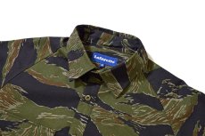 画像3: Lafayette(ラファイエット) Cotton Ripstop BDU Tiger Camo S/S Shirts 半袖 ミリタリー シャツ  (3)