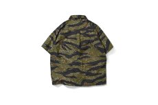 画像8: Lafayette(ラファイエット) Cotton Ripstop BDU Tiger Camo S/S Shirts 半袖 ミリタリー シャツ  (8)