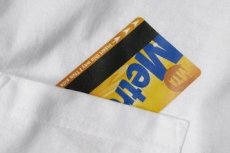 画像3: × MTA Metro Card S/S Pocket Tee White Black メトロ カード 半袖 ポケット Tシャツ (3)