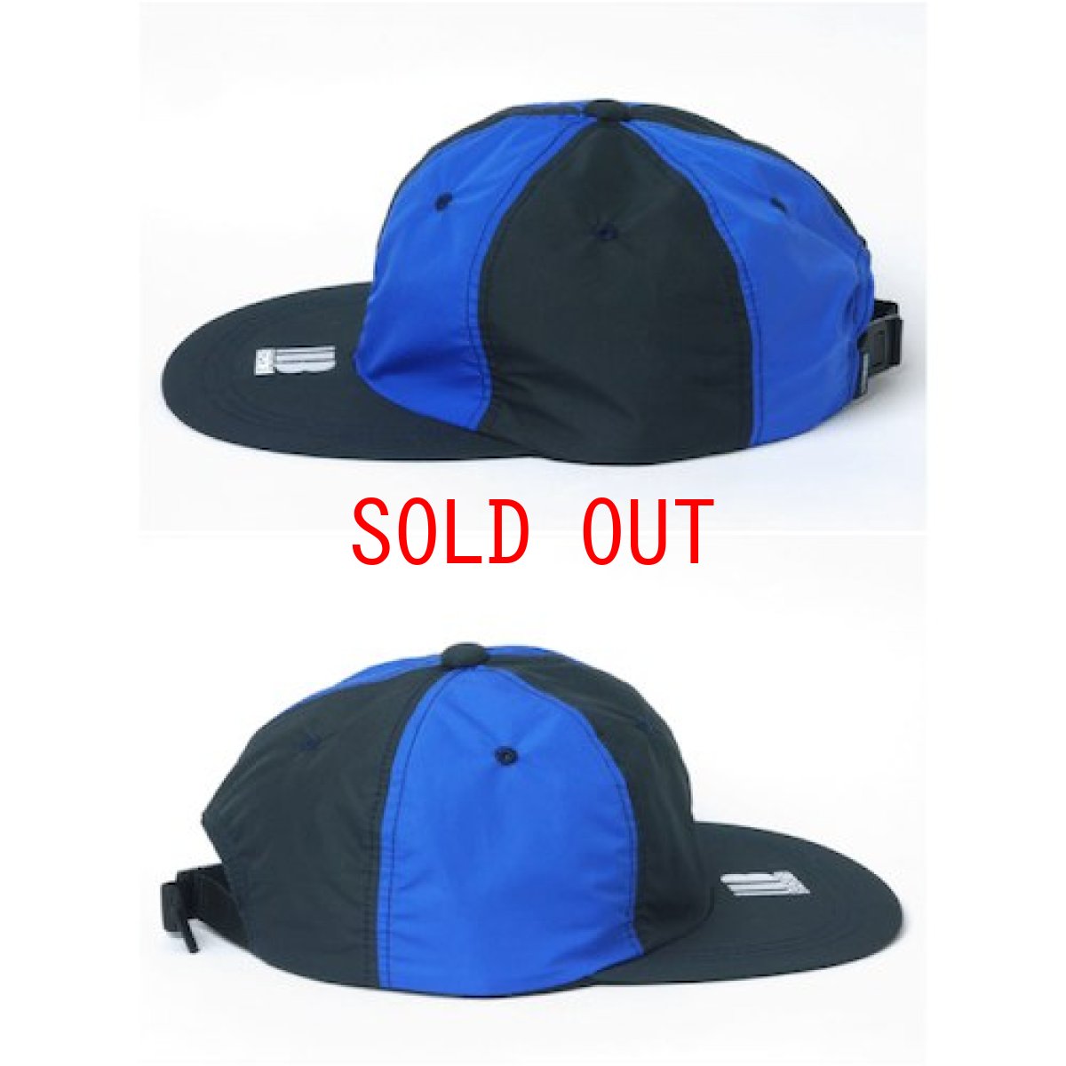 画像2: Active Service H-Spec Switching 6Panel Cap Black Blue 切替 キャップ (2)