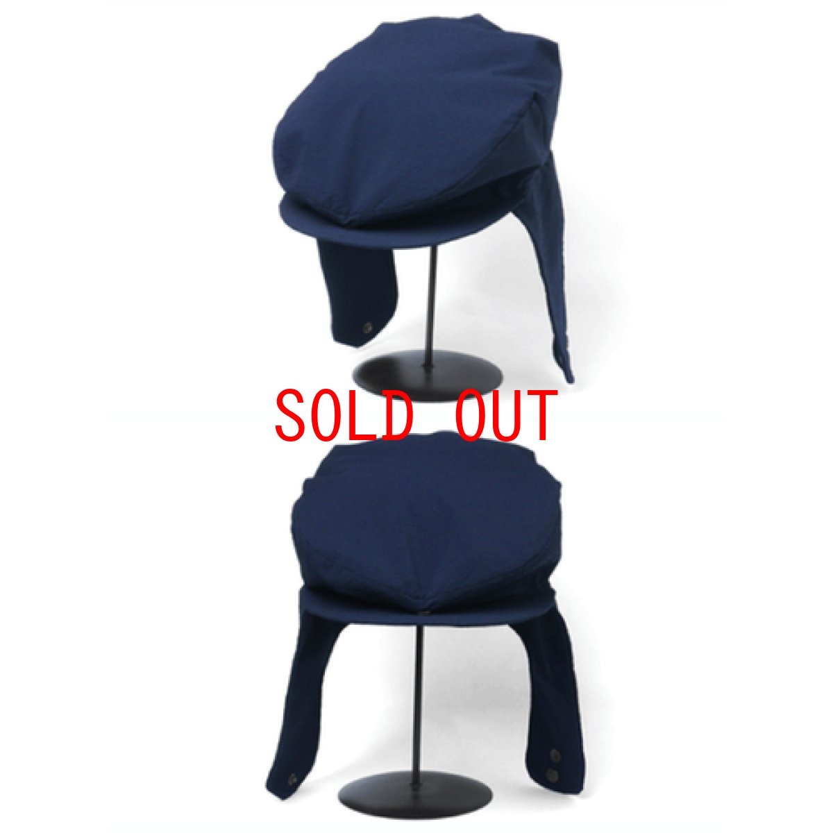 画像5: Active Service Solotex Seersucker Hunting Cap Navy シアサッカー ハンチング キャップ  (5)