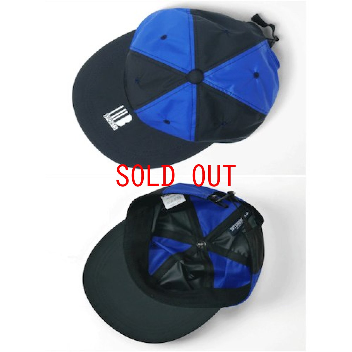 画像4: Active Service H-Spec Switching 6Panel Cap Black Blue 切替 キャップ (4)