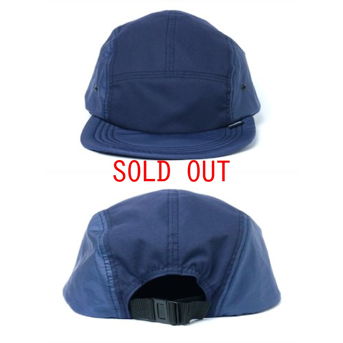 画像2: Active Service MINOTECH Happy Rain 5Panel Jet Camp Cap Navy キャンプ キャップ (2)