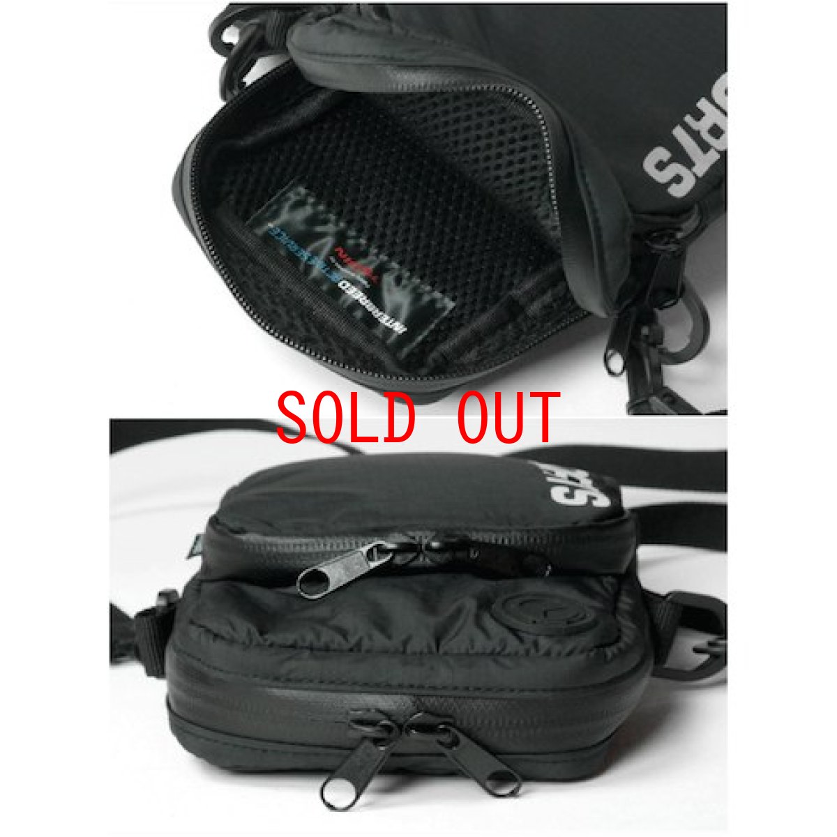画像2: Active Service Water Repellent Shoulder Pouch Bag ミニ ショルダー ポーチ バッグ (2)