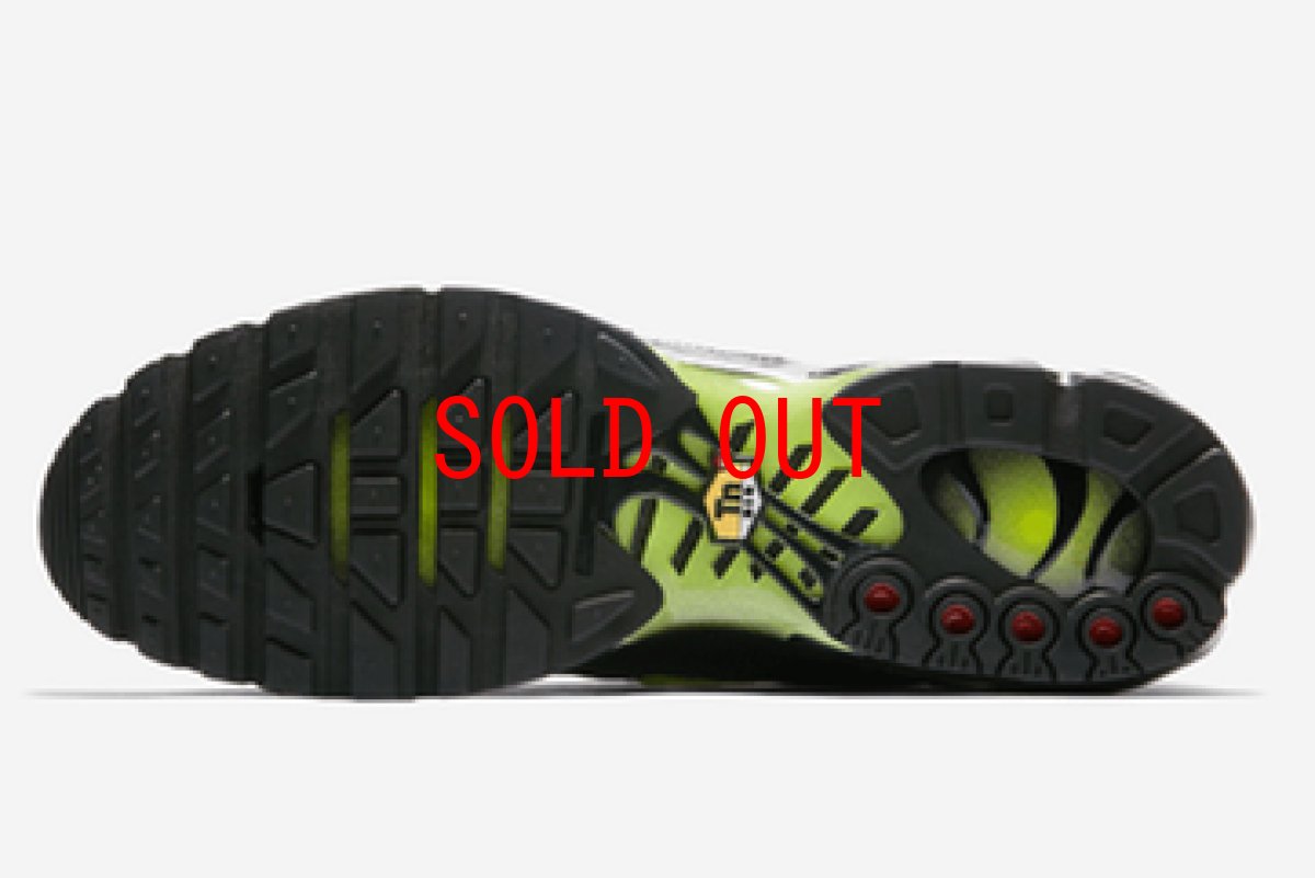 画像3: Nike(ナイキ) Air Max Plus SE Black Volt Glow Wolf Grey Camo Sneaker スニーカー 靴 エアマックス プラス  (3)