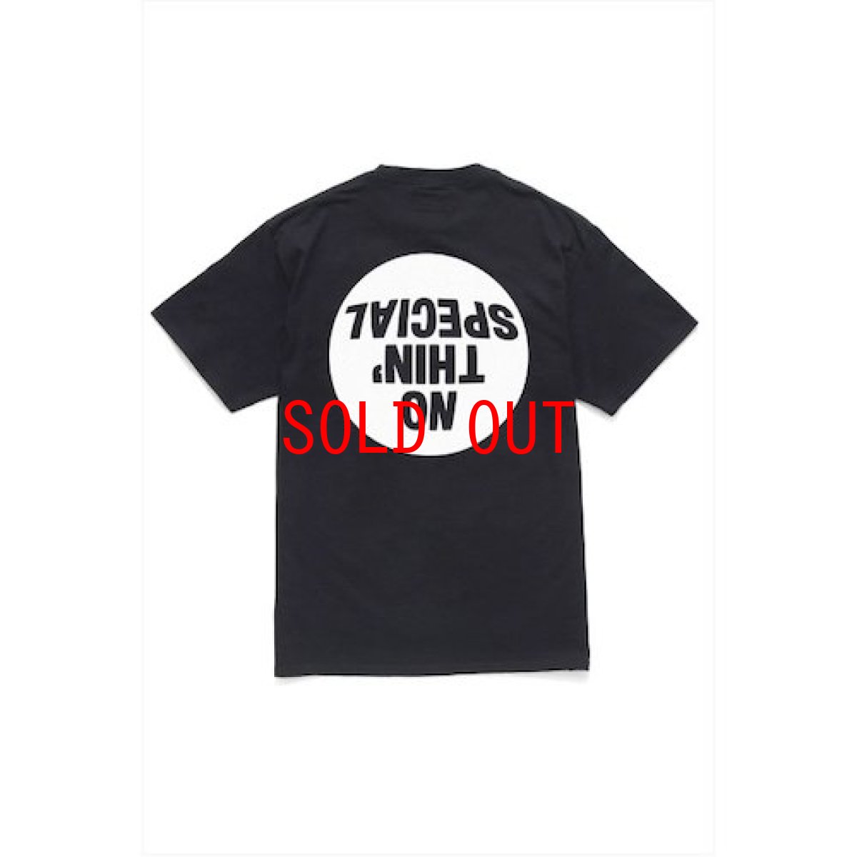 画像1: Nothin' Special(ナッシン スペシャル) Fisheye S/S Tee Black 半袖 Tシャツ (1)