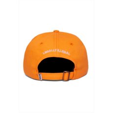 画像2: Nothin' Special(ナッシン スペシャル) Illegally Legal 6-Panel Cap Orange キャップ (2)