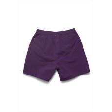 画像2: Nothin' Special(ナッシン スペシャル) Nylon Track Shorts Purple ナイロン トラック ショーツ (2)