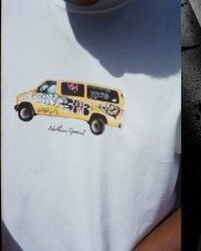 画像2: Nothin' Special(ナッシン スペシャル) Graffitied Van S/S Tee Black 半袖 Tシャツ (2)