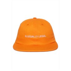 画像1: Nothin' Special(ナッシン スペシャル) Illegally Legal 6-Panel Cap Orange キャップ (1)