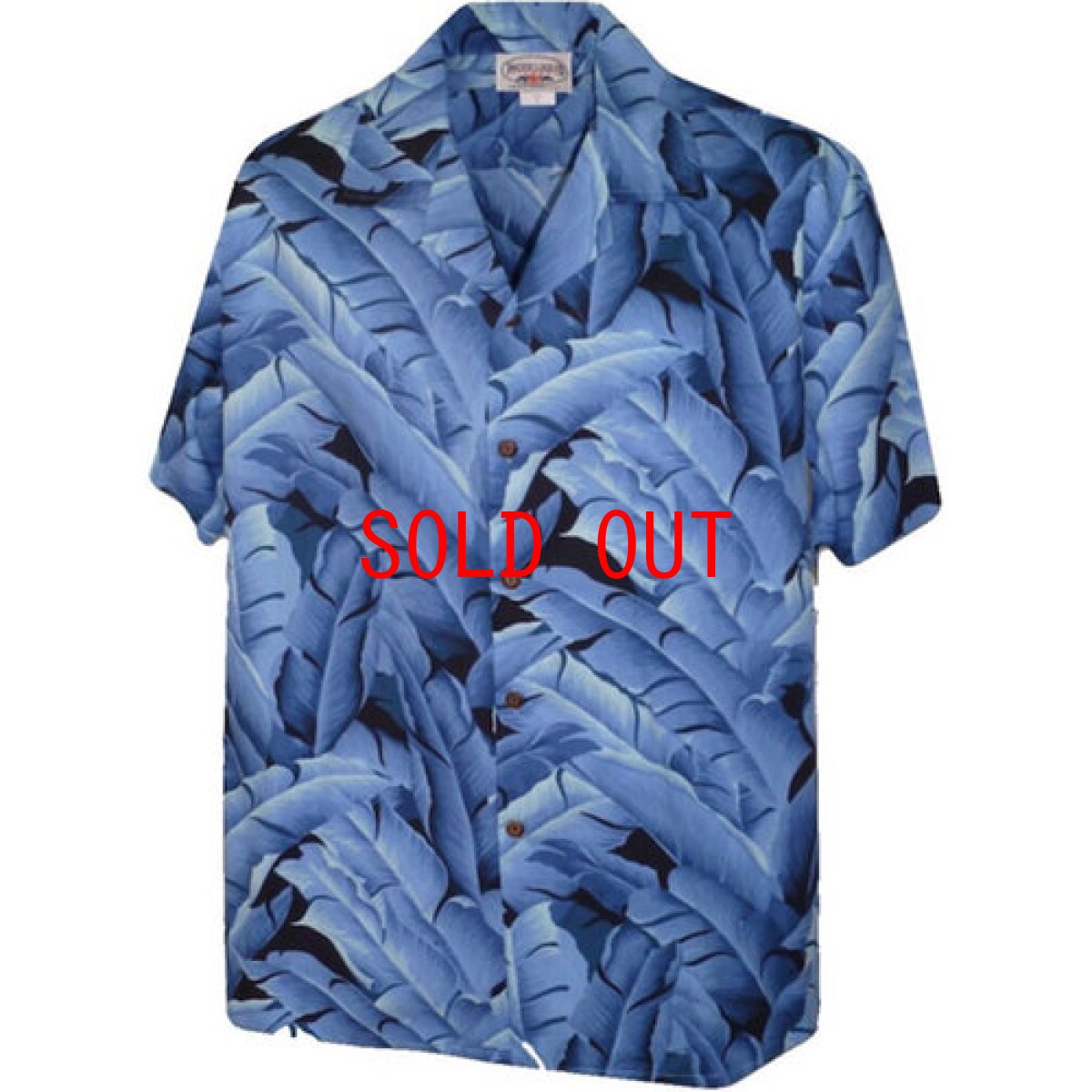 画像1: Pacific legend Aloha Shirts Allover Allover Blue アロハシャツ  (1)