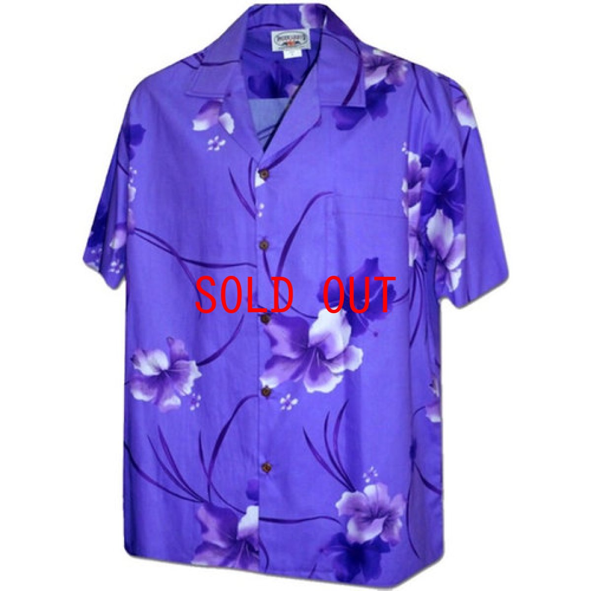 画像1: Pacific legend Aloha Shirts Allover Allover Purple アロハシャツ  (1)