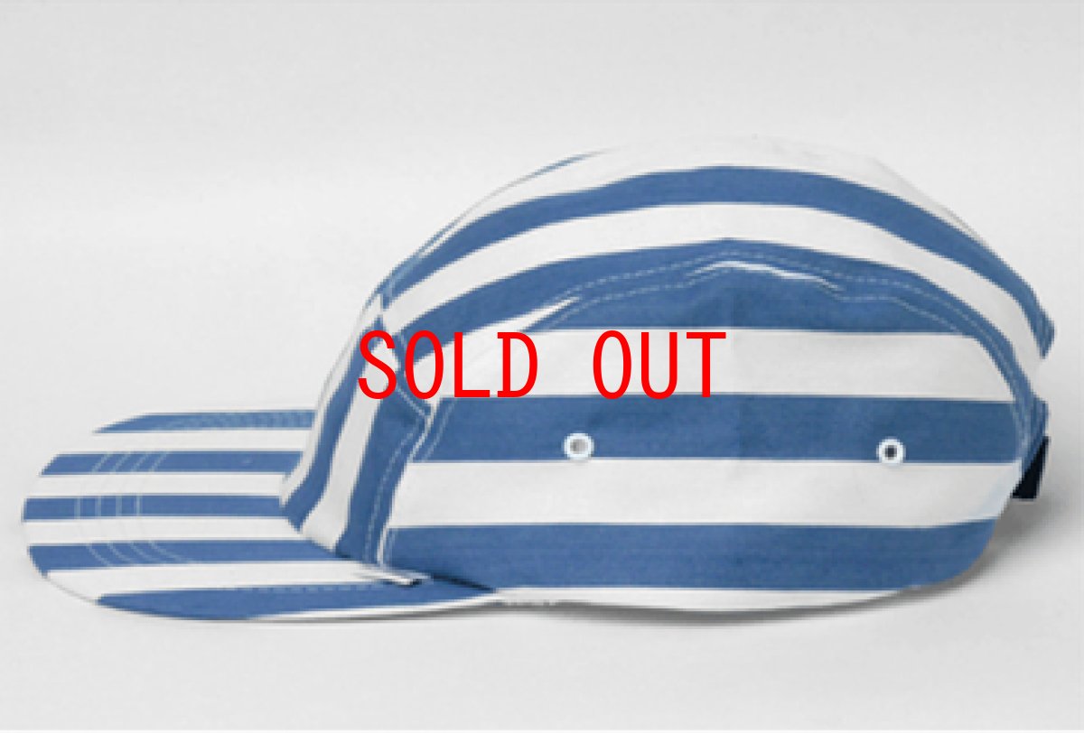 画像2: Patterned 5Panel Cap Stripe キャンプ ジェット キャップ 帽子 (2)