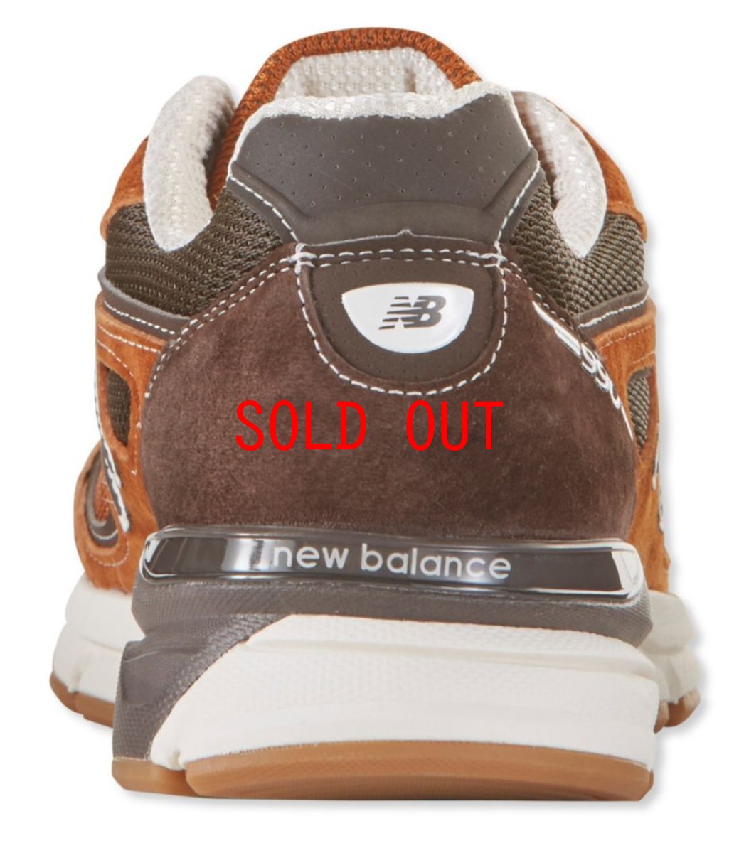 画像4: New Balance(ニューバランス)  for L.L.Bean 990v4 Brown Made In USA Sneaker スニーカー 靴  エルエルビーン (4)