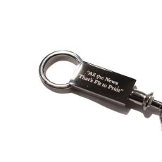 画像2: The NewYork Times(ニューヨーク タイムズ) Valet Keychain キーチェーン (2)