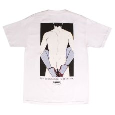 画像1: Pleasures(プレジャーズ) × Patrick Nagel パトリックナゲル S/S Destination Tee White  半袖 Tシャツ  (1)