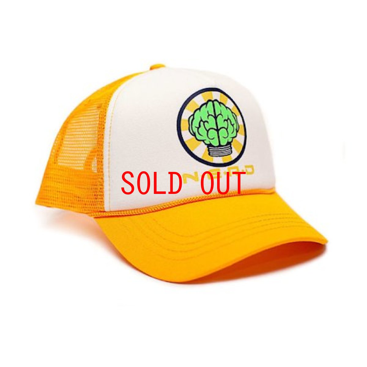 画像2: Mesh Cap Yellow メッシュ キャップ イエロー N.E.R.D エヌイーアールディー (2)