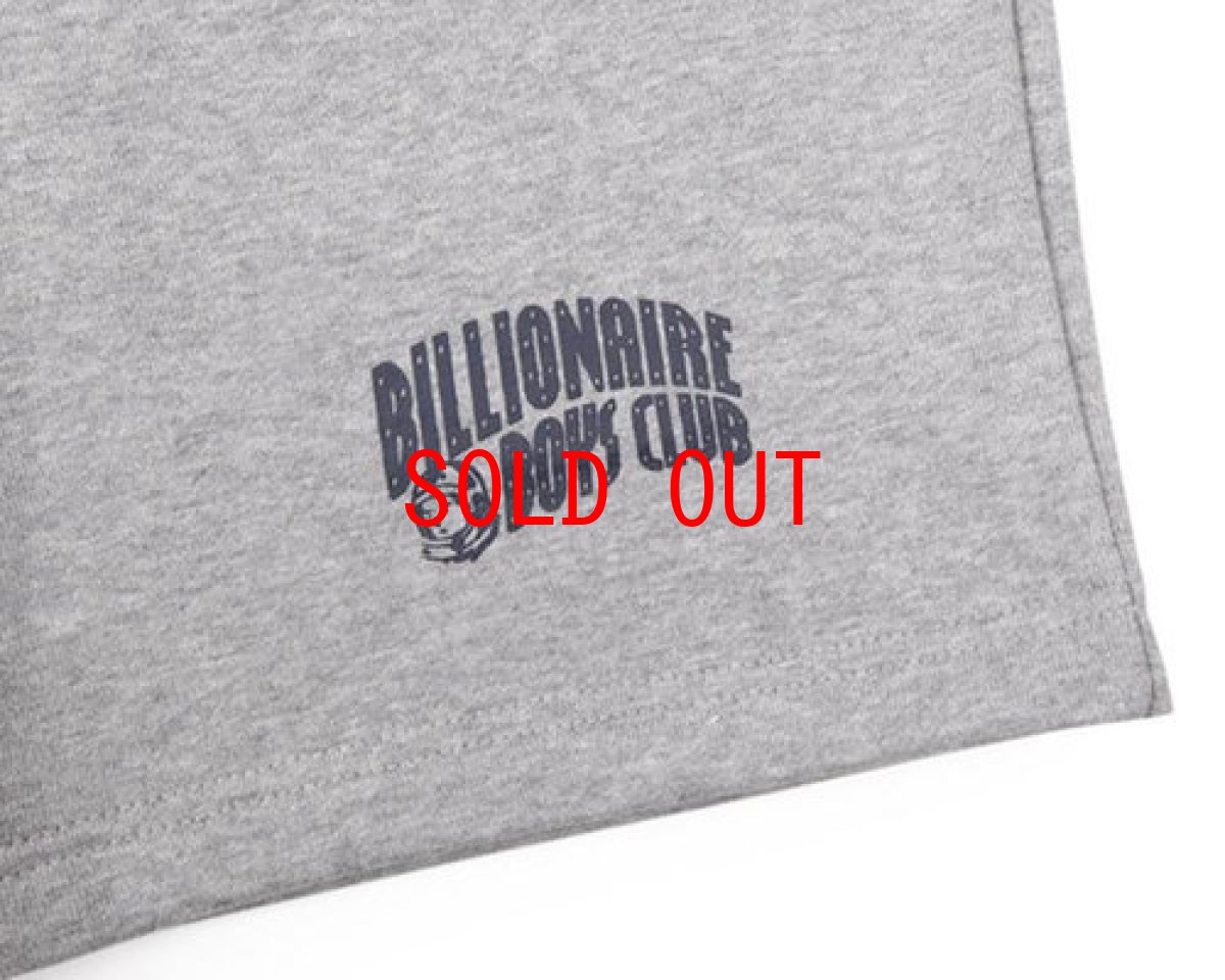 画像3: Billionaire Boys Club (ビリオネアボーイズクラブ) Small Arch Logo Sweat Shorts Heather Grey スウェット ショーツ (3)