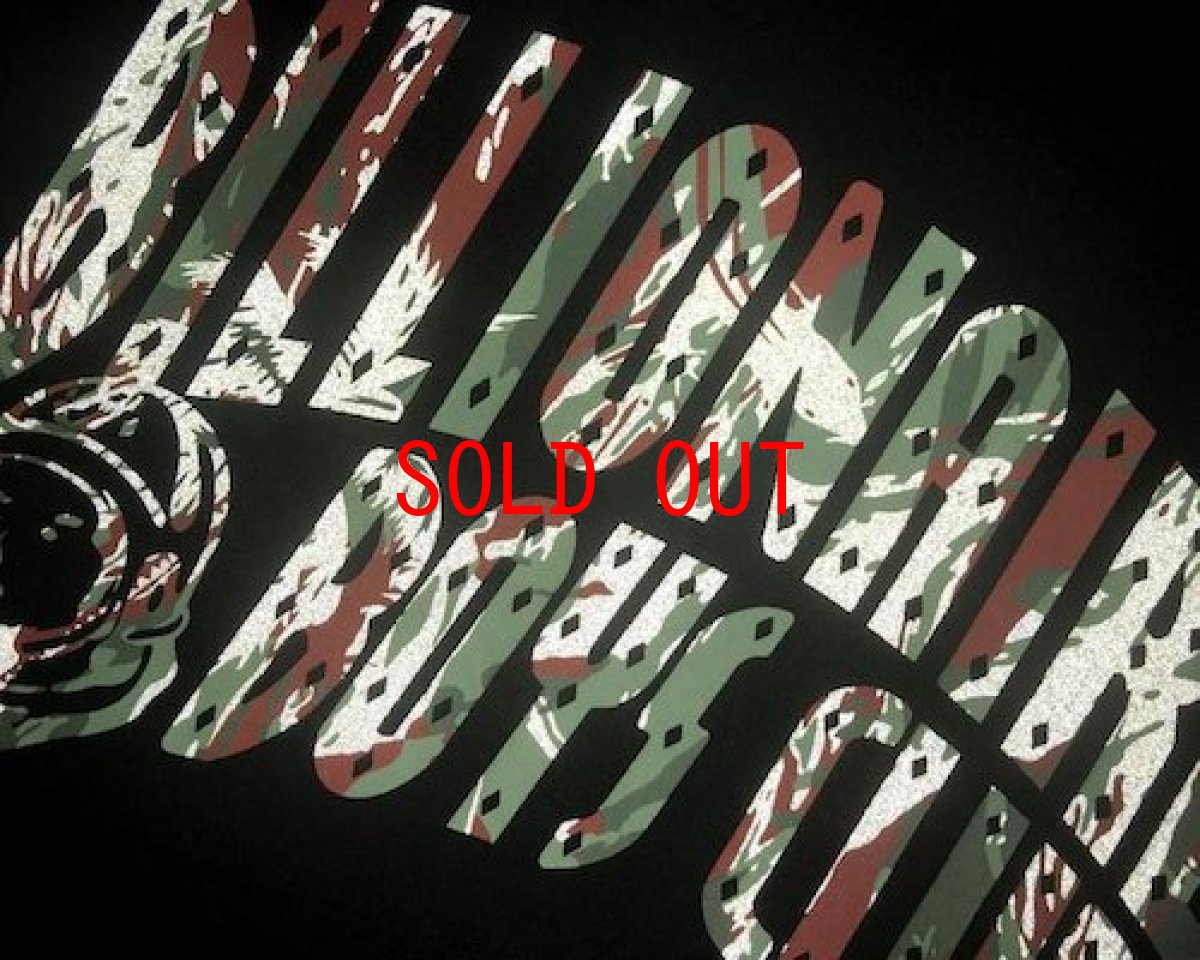 画像2: Billionaire Boys Club (ビリオネアボーイズクラブ) Reflective Lizard Camo Arch Logo S/S Tee Marina Navy 半袖 Tシャツ (2)