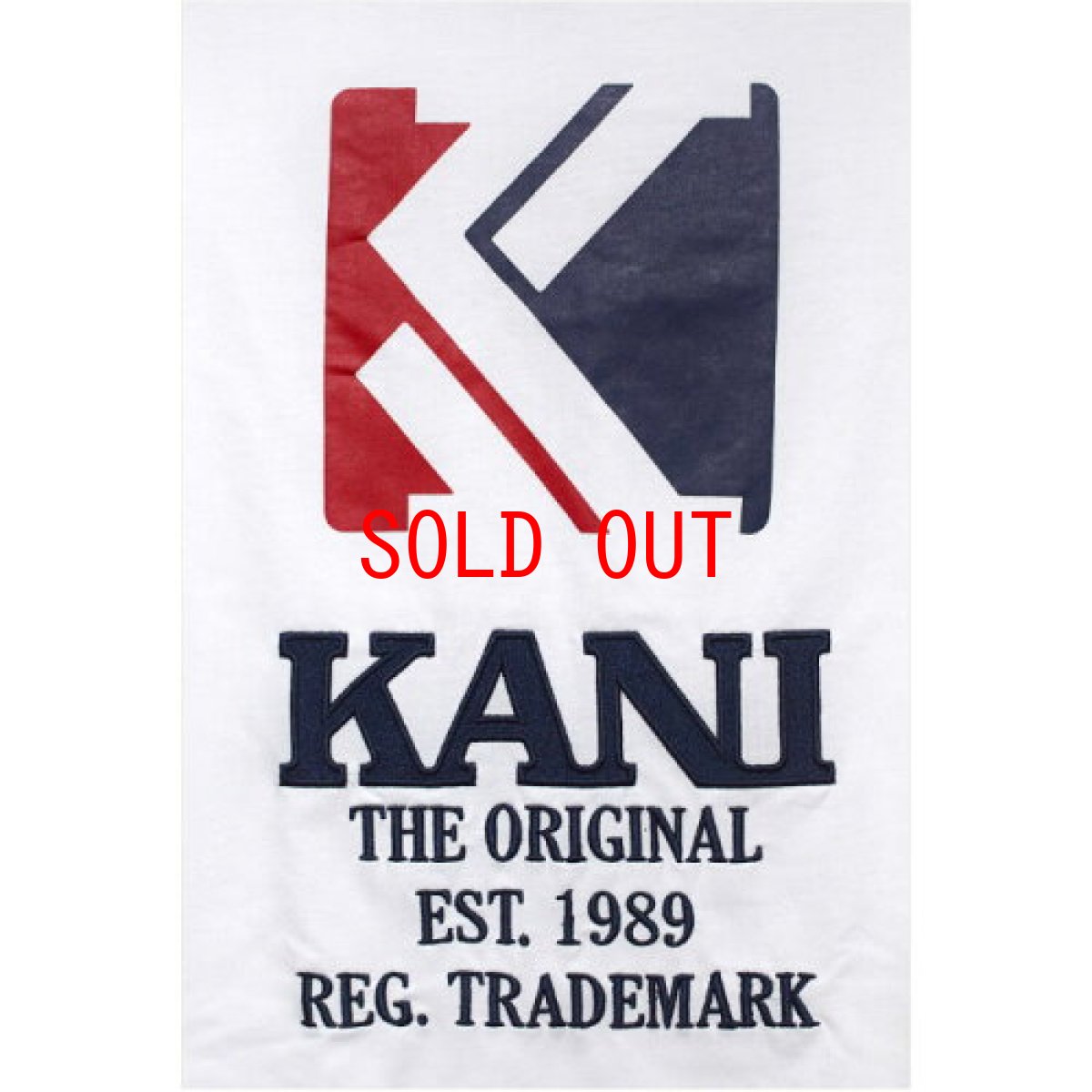 画像1: Karl Kani(カールカナイ) S/S OG Tee White オリジナル 半袖 Tシャツ (1)