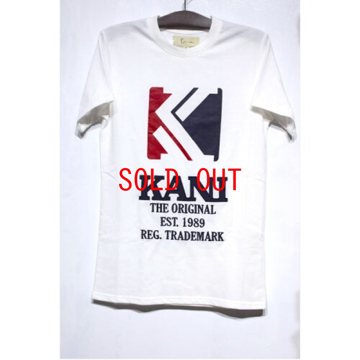 画像2: Karl Kani(カールカナイ) S/S OG Tee White オリジナル 半袖 Tシャツ (2)
