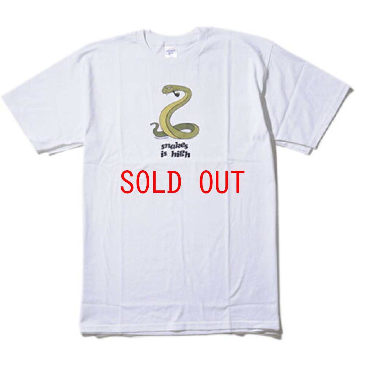 画像2: Acapulco Gold (アカプルコゴールド) Snakes is High S/S Tee White 半袖 Tシャツ (2)