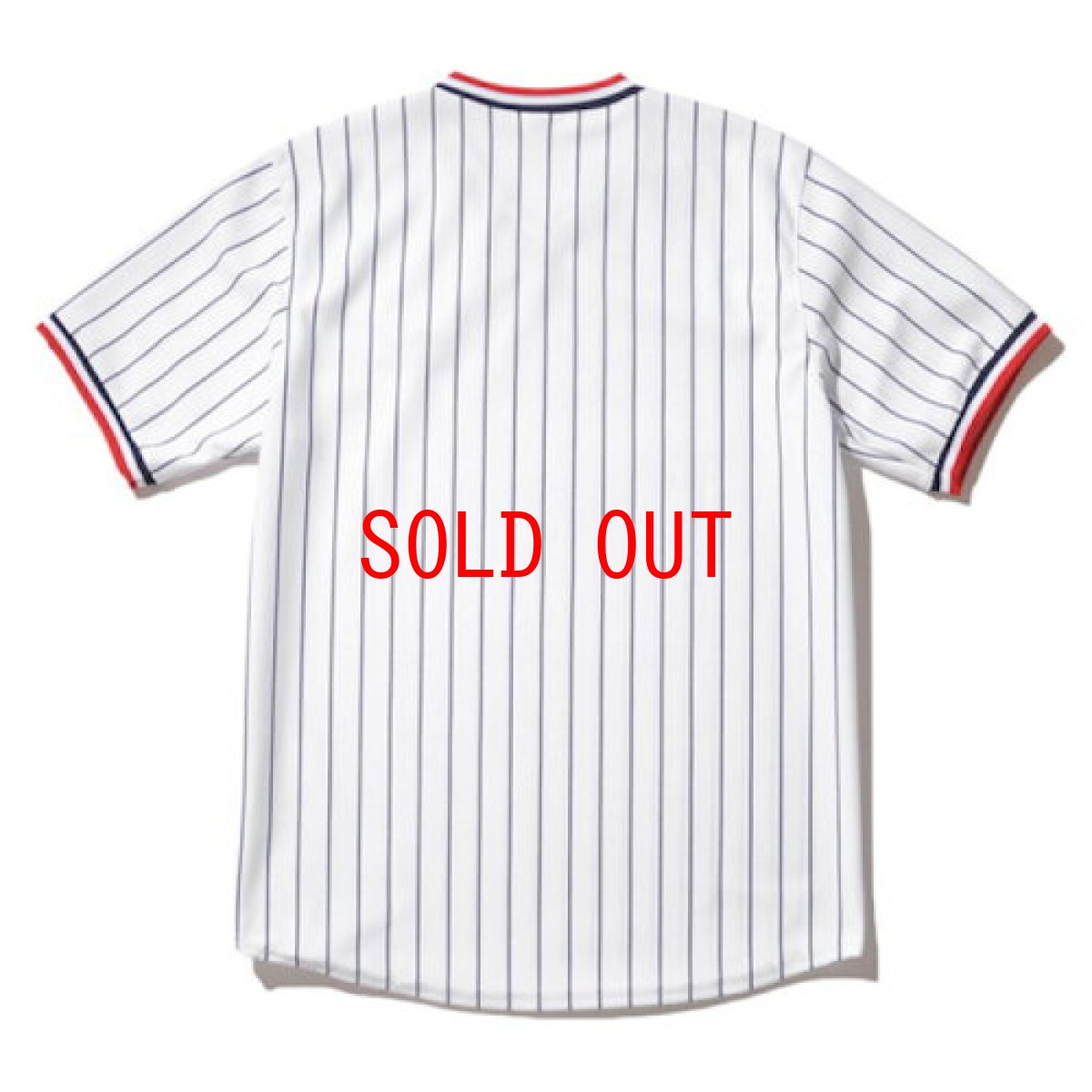 画像2: World Champion Game Jersey Pinstripe White ジャージ (2)