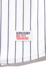 画像4: World Champion Game Jersey Pinstripe White ジャージ (4)