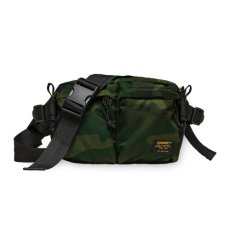 画像2: Military Hip Bag Camo Combat Green Black ヒップ バッグ ウエスト (2)