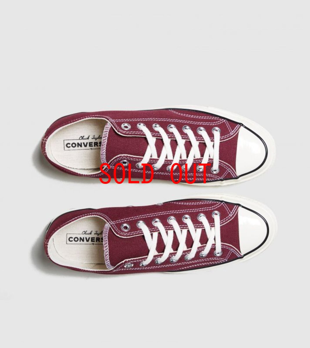 画像3: Converse(コンバース) Chuck Taylor All Star 70's Low Burgundy チャックテイラー オールスター (3)