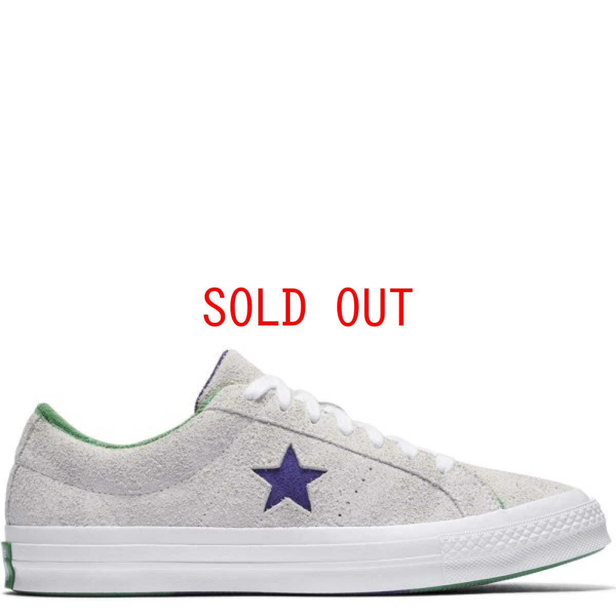 画像1: Converse(コンバース) Cons One Star コンズ ワンスター White Purple Green (1)