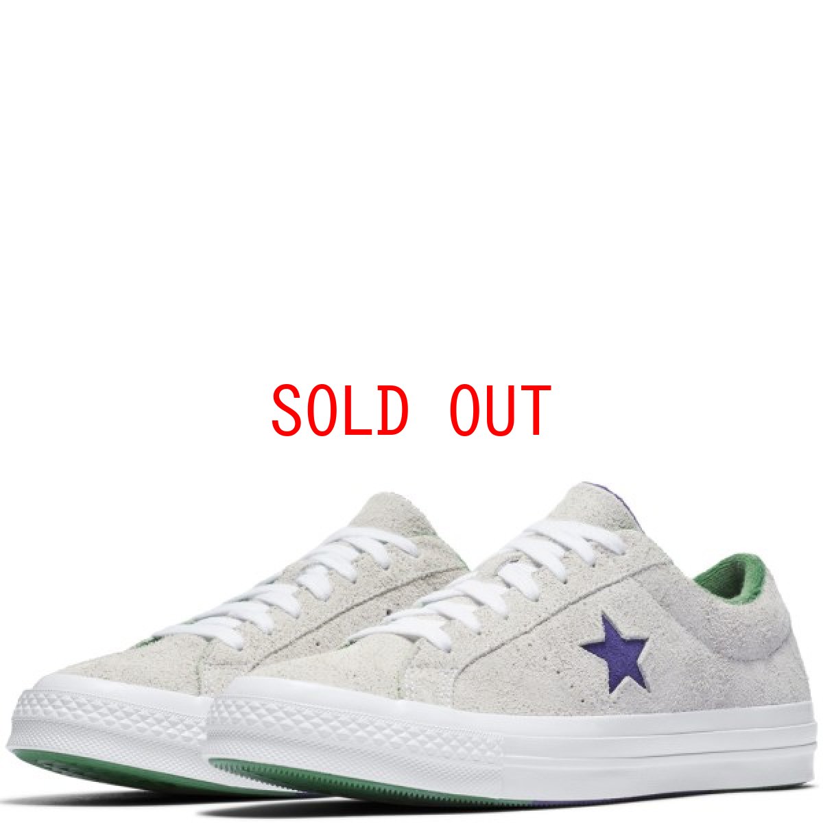 画像2: Converse(コンバース) Cons One Star コンズ ワンスター White Purple Green (2)